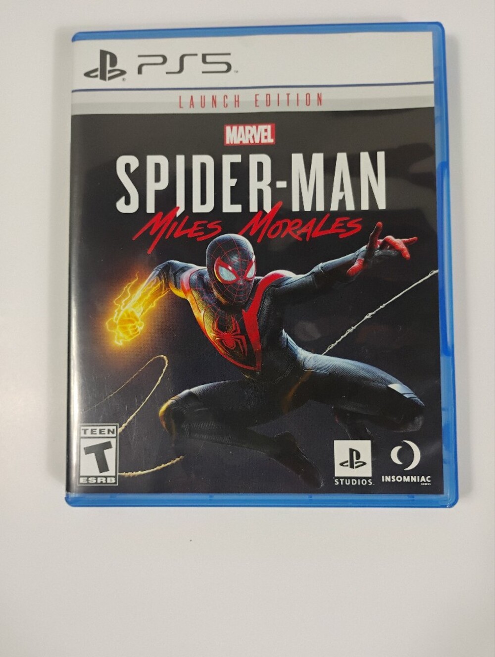 Sony Spider-Man: Miles Morales - Black & Red Cover (PS5)